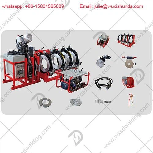 Máquina de soldadura de tubos de plástico butt fusion