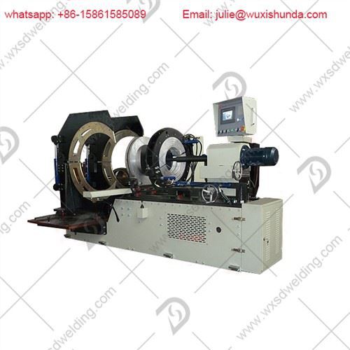 Máquina de soldadura de fusión de tubos de sillín