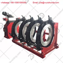 Máquina de fusión a tope para HDPE PP
